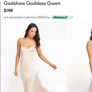 Godshaw Goddess Gown Show Me your Mumu Dress